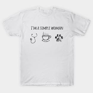 Im A Simple Woman T-Shirt